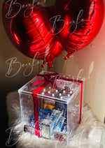 Load image into Gallery viewer, Chocolates Filled Gift Box with Balloons | GBO-023
