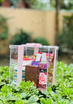 Load image into Gallery viewer, Elegant Acrylic Gift Box with Luxury Treats | GBO-036
