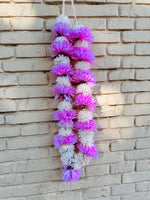 Load image into Gallery viewer, The Beautiful Nikah Mala With Pink &amp; White Flowers | MA-002
