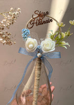 Load image into Gallery viewer, Blue Blossom Nikkah Pen | PEN-112
