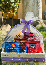 Load image into Gallery viewer, Royal Purple Snack Basket | GB-053
