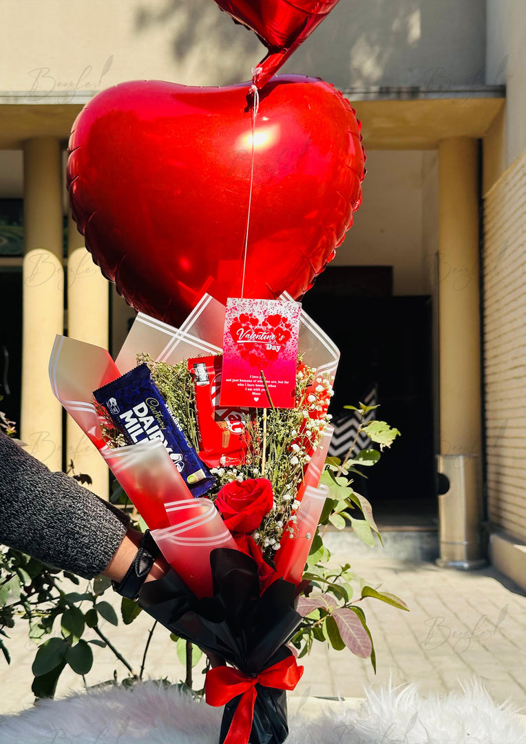 Love Balloon Chocolate Bouquet | BCG-058