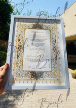 Load image into Gallery viewer, Luxury Nikah Certificate With Attractive Design | RNCF-003
