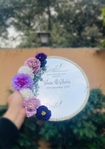 Load image into Gallery viewer, Floral Mirror Ring Tray | NT-031