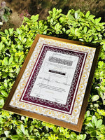 Load image into Gallery viewer, Luxury Nikah Certificate
