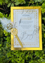 Load image into Gallery viewer, Luxury Nikah Certificate With Beautiful Nikah Pen
