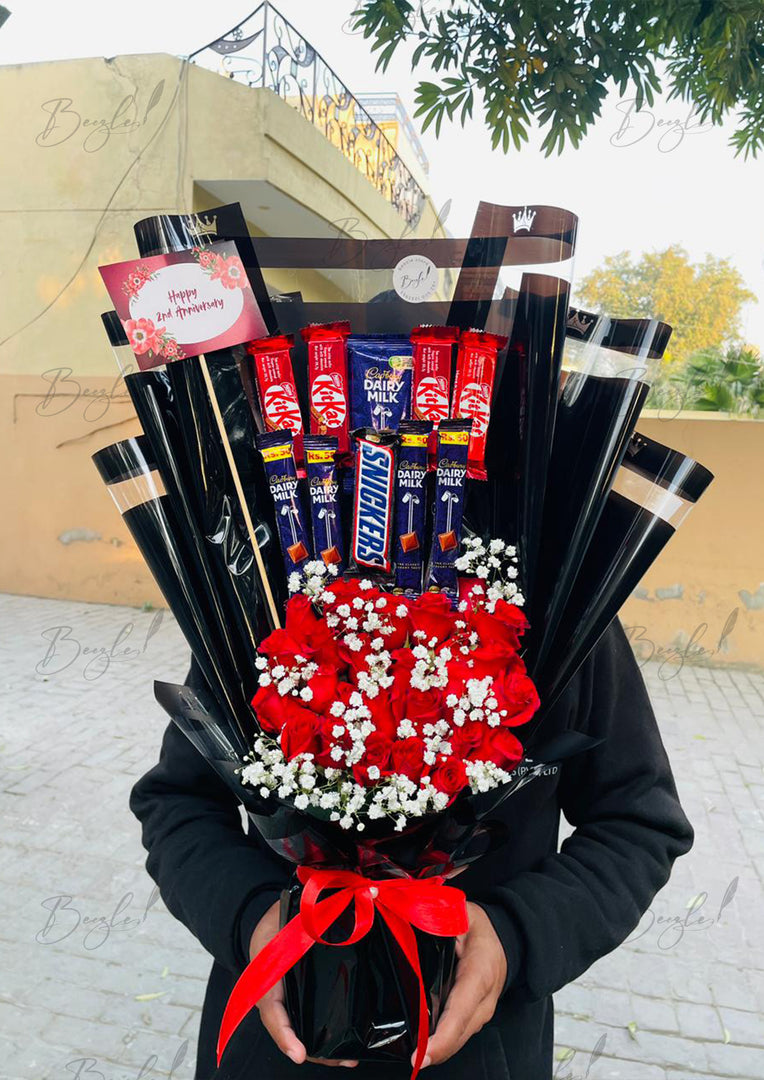 Deluxe Choco Bloom Bouquet | BCG-245