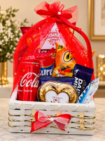 Load image into Gallery viewer, Deluxe Snack &amp; Chocolate Gift Basket | GB-045