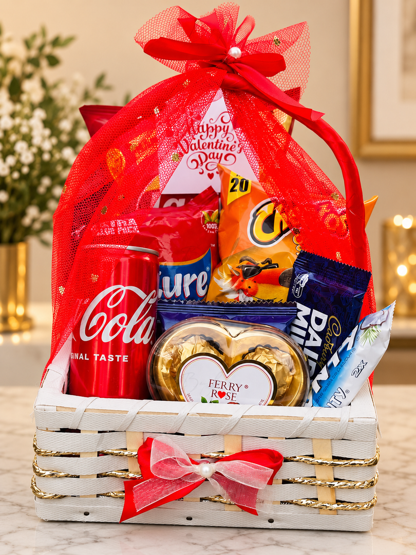Deluxe Snack & Chocolate Gift Basket | GB-045