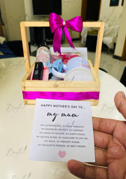 Pink Self-Care Gift Basket | GB-136