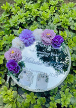 Load image into Gallery viewer, Floral Mirror Ring Tray | NT-031
