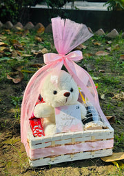 Adorable Teddy Gift Basket | GB-089