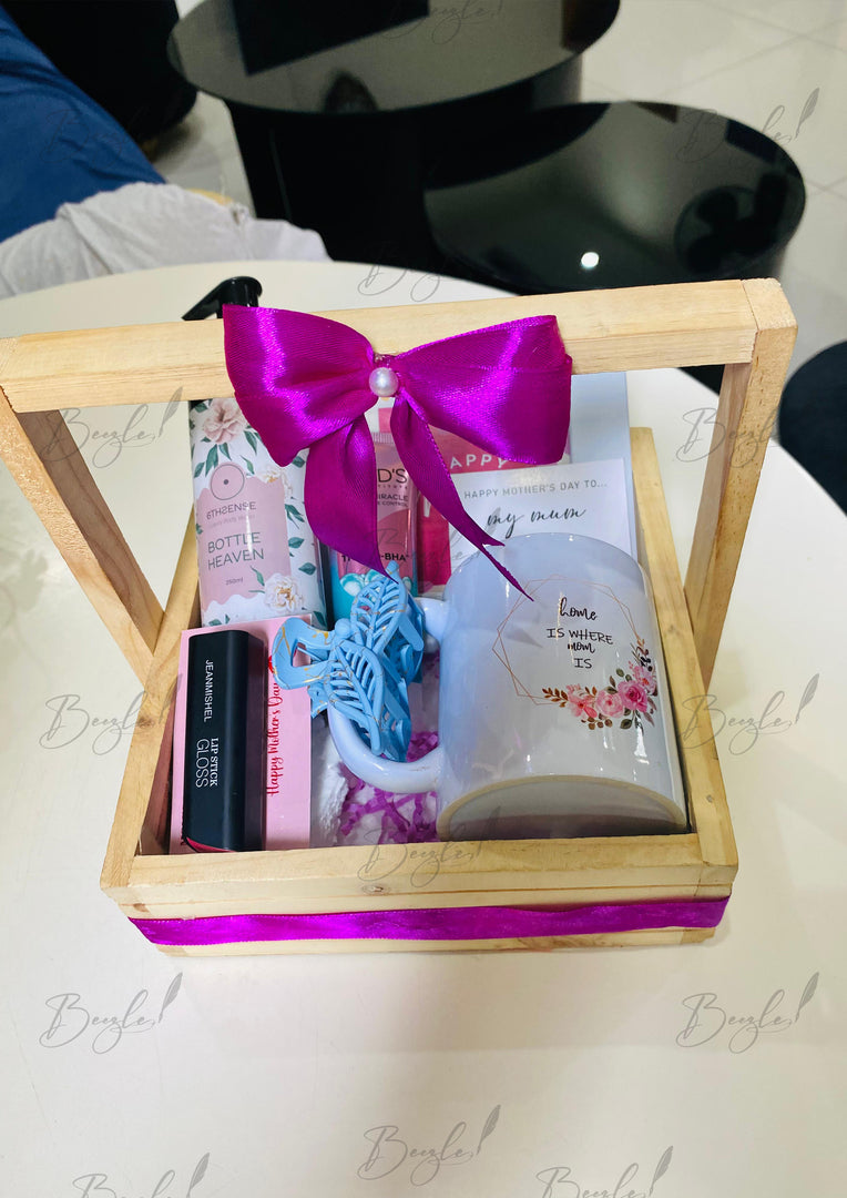 Pink Self-Care Gift Basket | GB-136