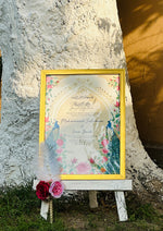 Load image into Gallery viewer, Get Luxury Nikah Certificate With Beautiful Nikah Pen | Del-029