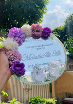 Load image into Gallery viewer, Floral Mirror Ring Tray | NT-031
