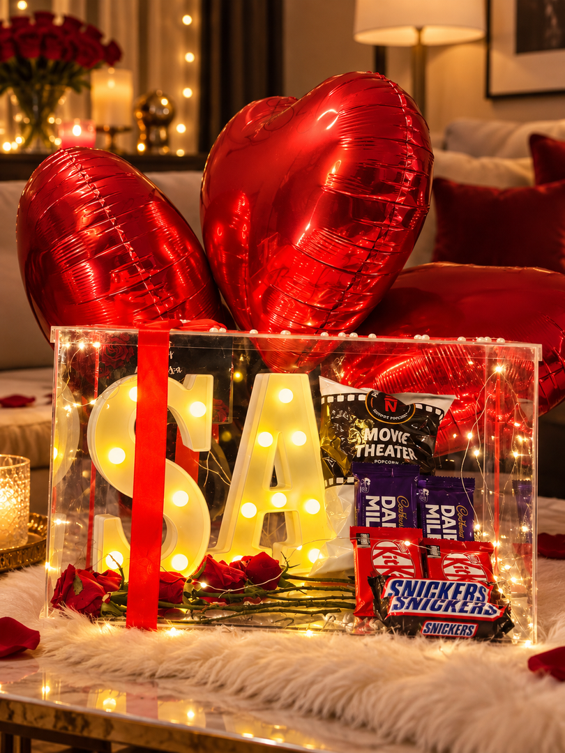 Personalized LED Acrylic Gift Box | GBO-037