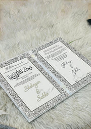 Luxury Nikkah Certificate Box Set |  BOX-015