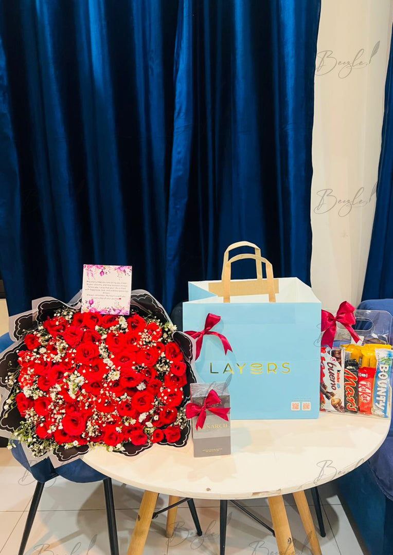 Red Romance Gift Combo | GDEL-220