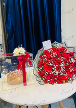 Load image into Gallery viewer, Romantic Rose Box with Balloons | GDEL-122
