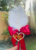 Load image into Gallery viewer, Red Ribbon Nikkah Pen | PEN-105
