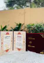 Load image into Gallery viewer, Velvet Nikkah Nama Box | BOX-022
