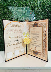 Royal Nikah Signing Set | DEL-172