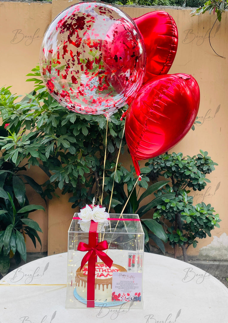 Radiant Red Party Box | CB-012