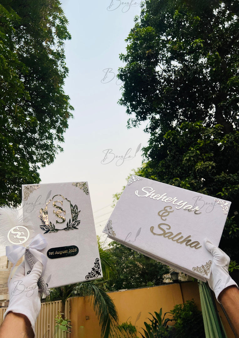 Luxury Nikkah Certificate Box Set |  BOX-015
