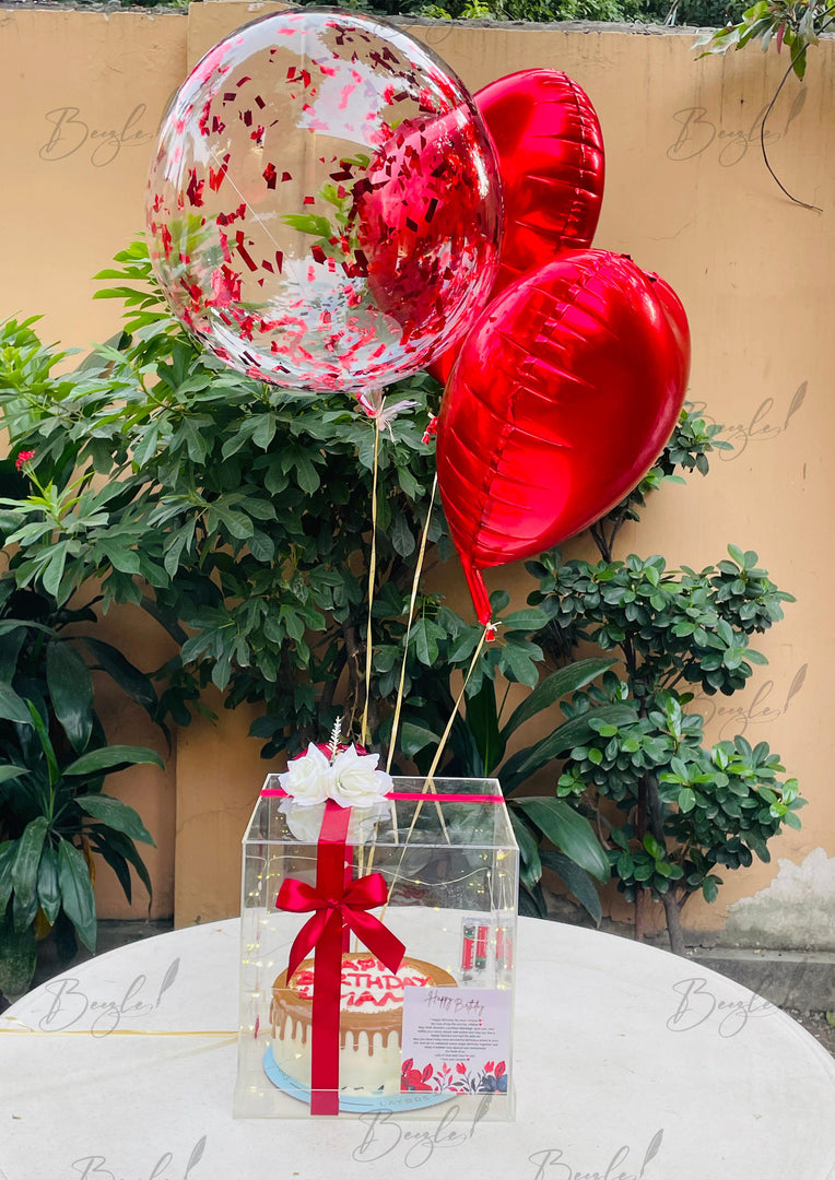 Radiant Red Party Box | CB-012