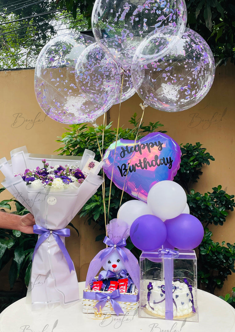 Purple Charm Set | GDEL-172