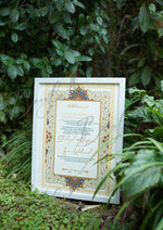 Load image into Gallery viewer, Luxury Nikah Certificate With Attractive Design | RNCF-003
