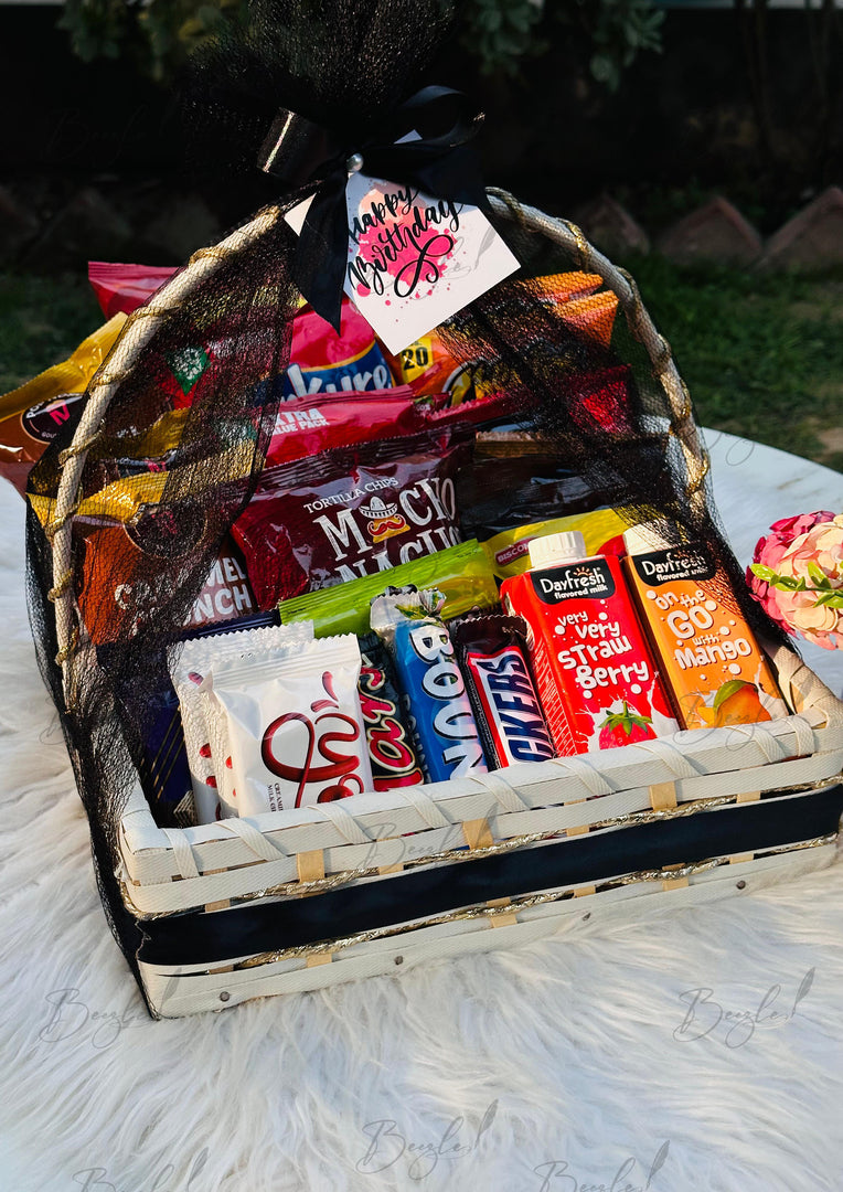 The Black Charm Snack Basket | GB-039