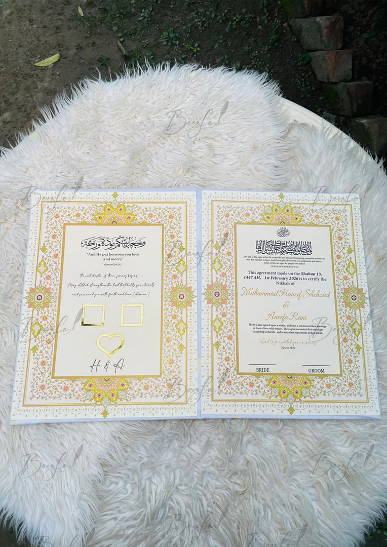 Premium Nikah Nama Box | BOX-025