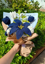 Load image into Gallery viewer, Navy Knitted Bliss | BCG-200
