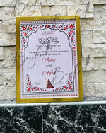 Load image into Gallery viewer, Luxury Nikah Certificate With Attractive Border Design
