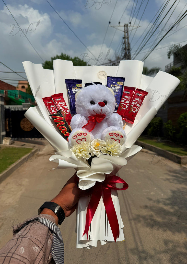 Teddy & Chocolate Love Bouquet | BCG-159