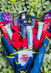 Chocolate & Rose Gift Bouquet | BCG-108
