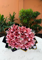 100 Rupee Note Flower Bouquet | BCG-162