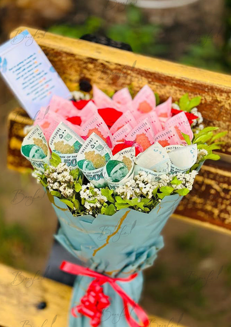 Fortune Blossoms Money Bouquet | BCG-071