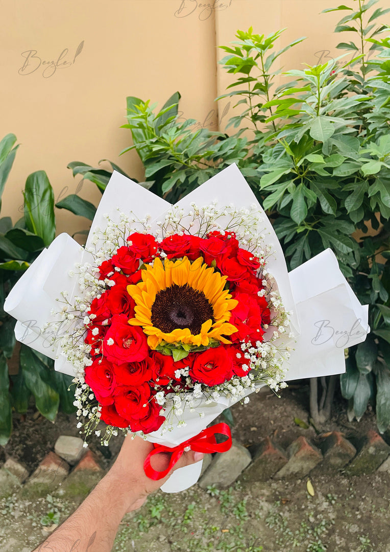 Radiant Sunflower Bouquet | BCG-194
