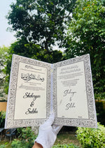Load image into Gallery viewer, Luxury Nikkah Certificate Box Set |  BOX-015
