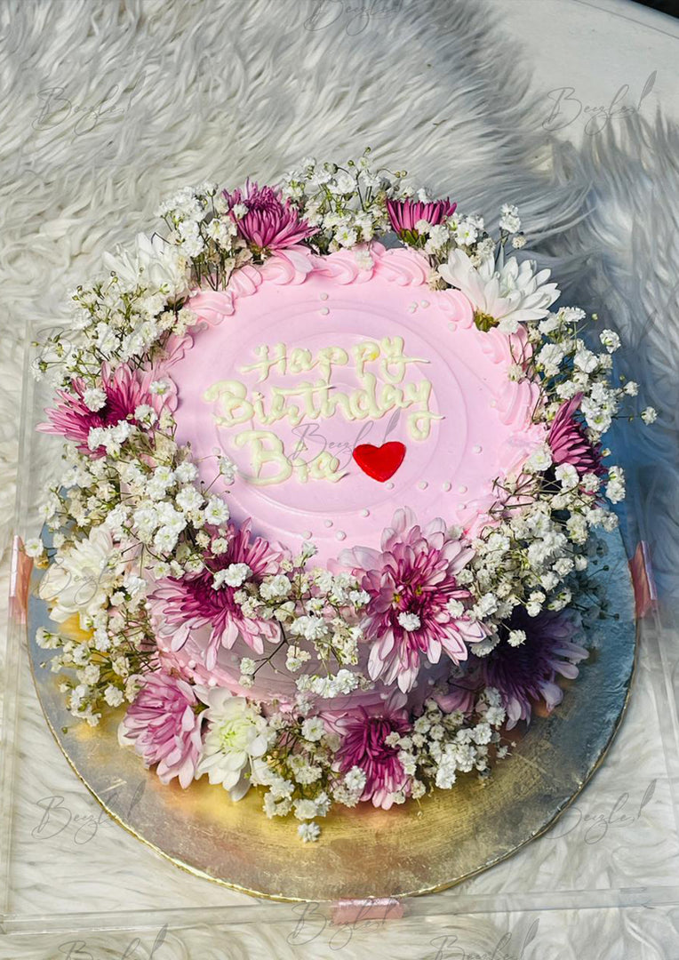 Blossom Bliss Birthday Cake | GC-128