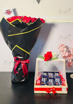 Load image into Gallery viewer, Rose Bouquet with Dairy Milk Gift Box | GDEL-145
