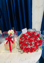 Load image into Gallery viewer, Romantic Rose Box with Balloons | GDEL-122

