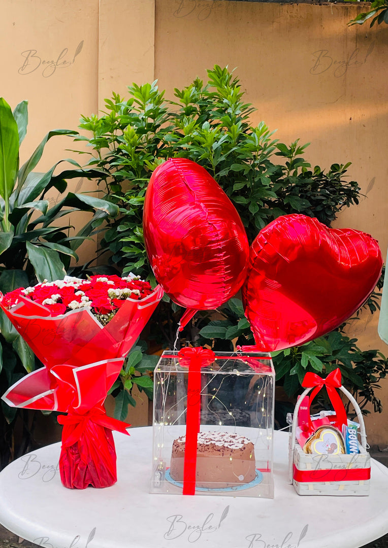 Romantic Red Trio Surprise | GDEL-068