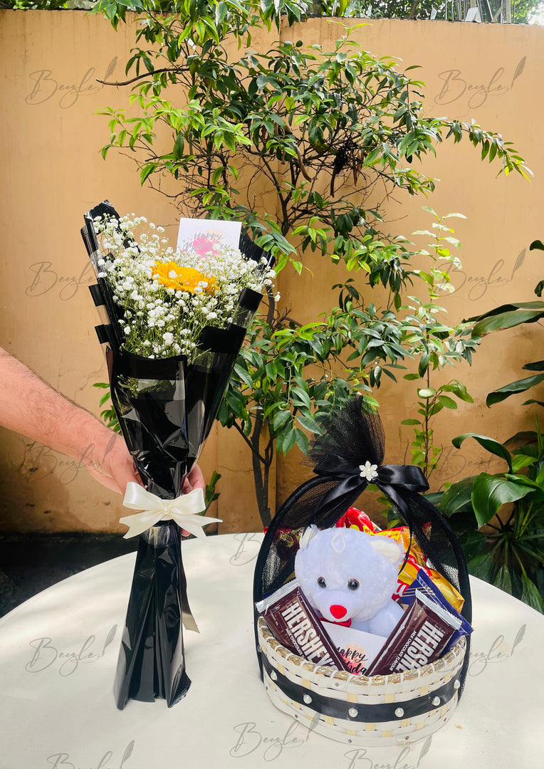 Sunflower & Teddy Gift Bundle | GDEL-0177