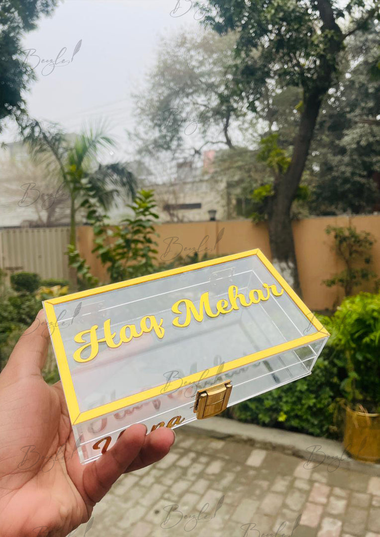 Custom Haq Mehar Box | HM-004