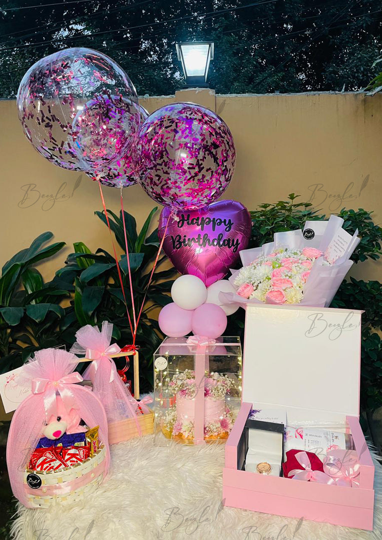 Pink Birthday Setup | GDEL-268