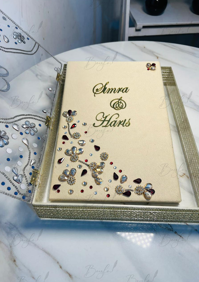 Glamorous Nikah Booklet | BOX-031