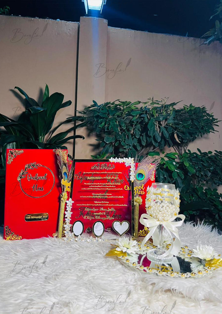 Royal Nikah Decorative Set | DEL-144